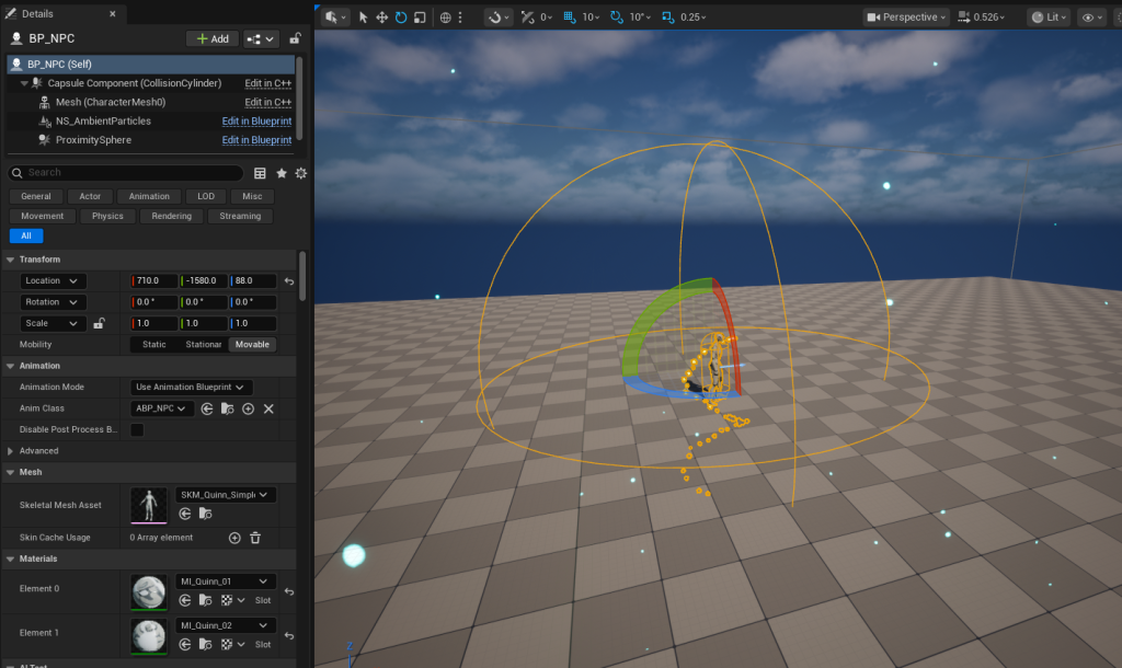 AmbientParticles on NPC